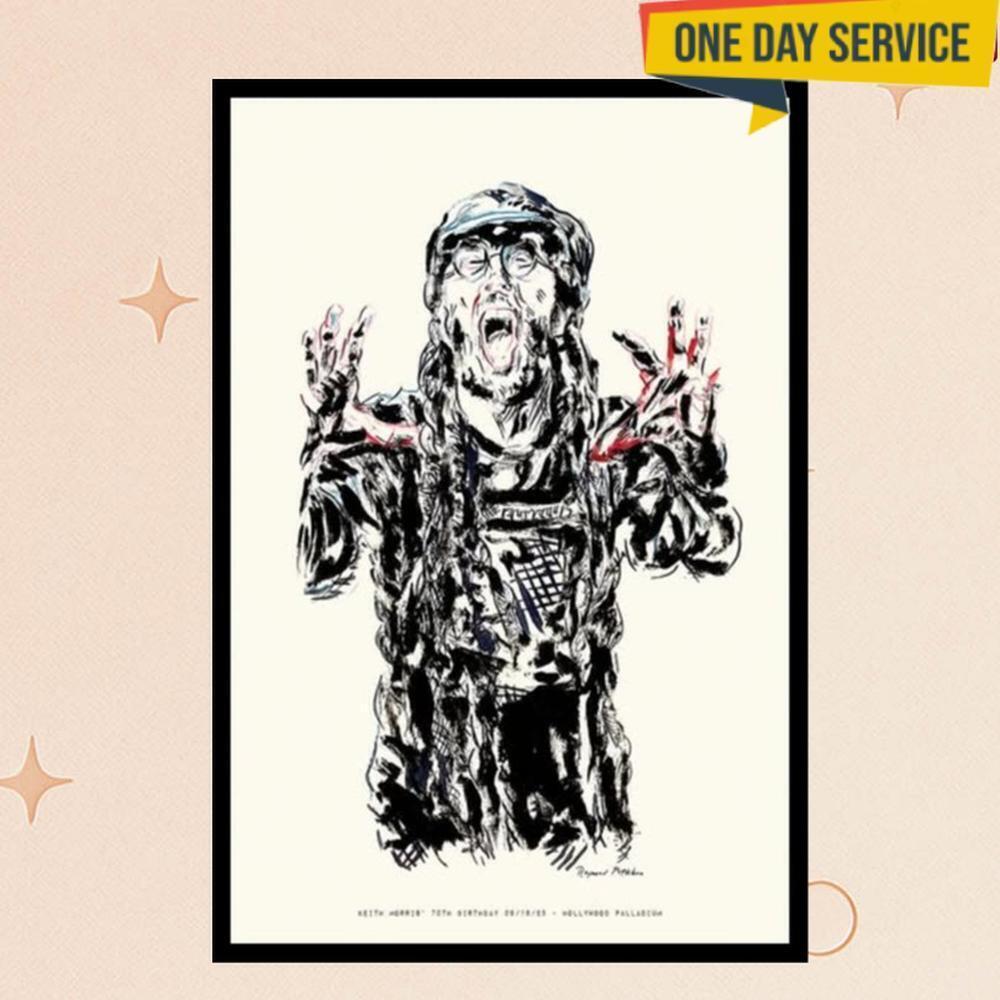 Circle Jerks Keith Morris 70Th Live Poster